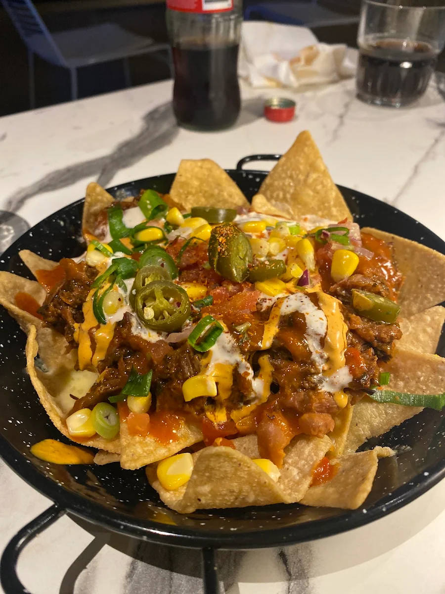 Hecho's Famous Nachos Made Vegan, Hecho En Mexico Lane Cove