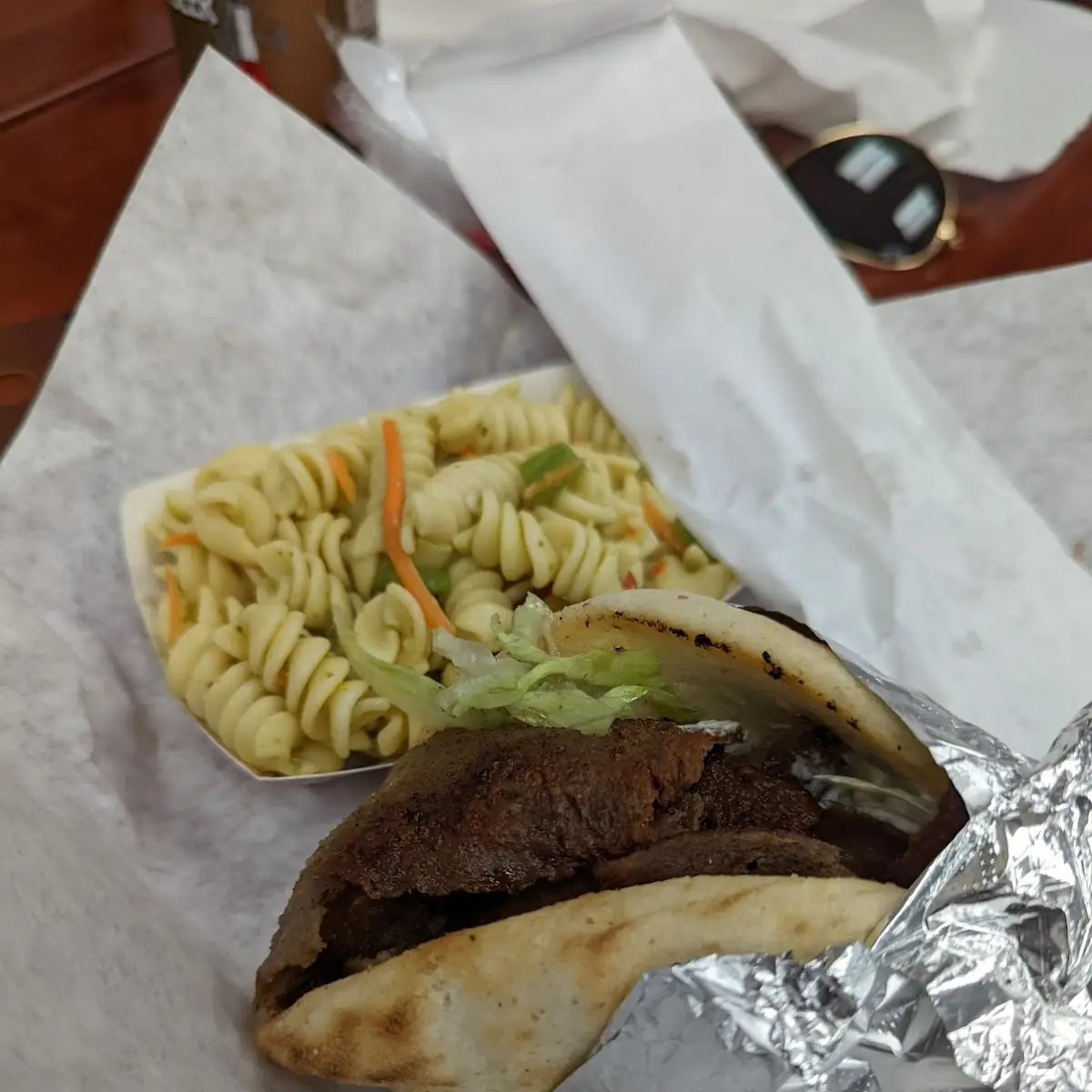 Gyro and Pasta Salad