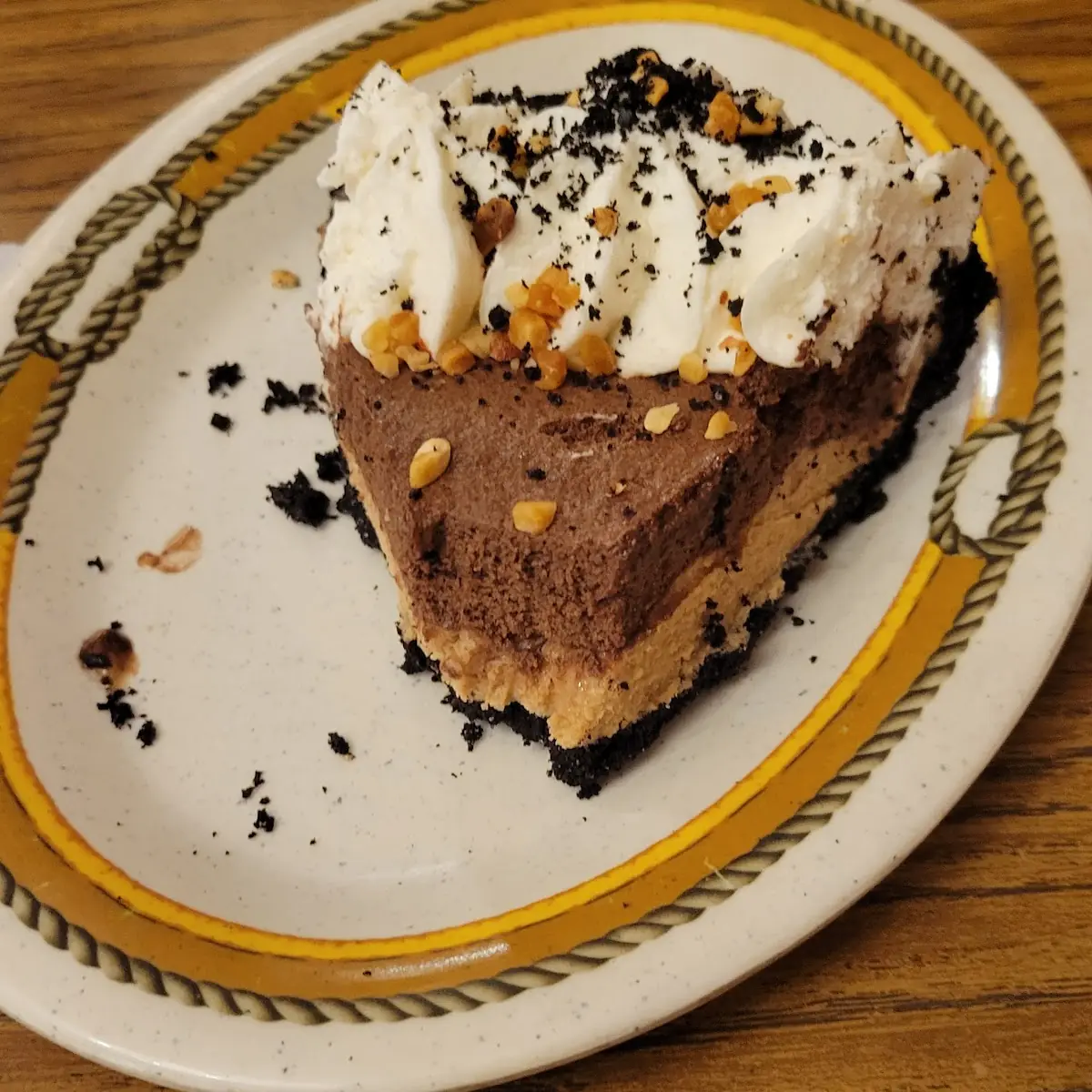 Peanut Butter Chocolate Pie