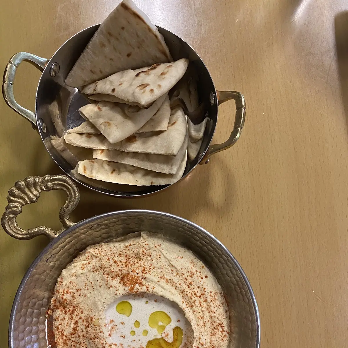 Hummus Pita Bread Grape Leaves