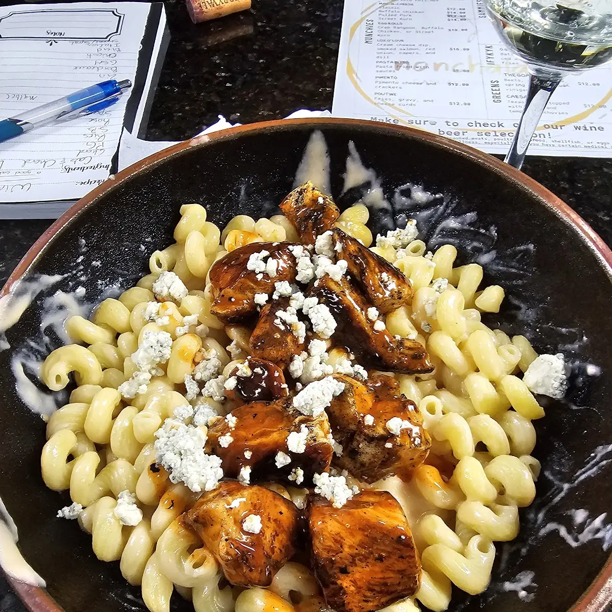 Buffalo Chicken Mac & Cheese