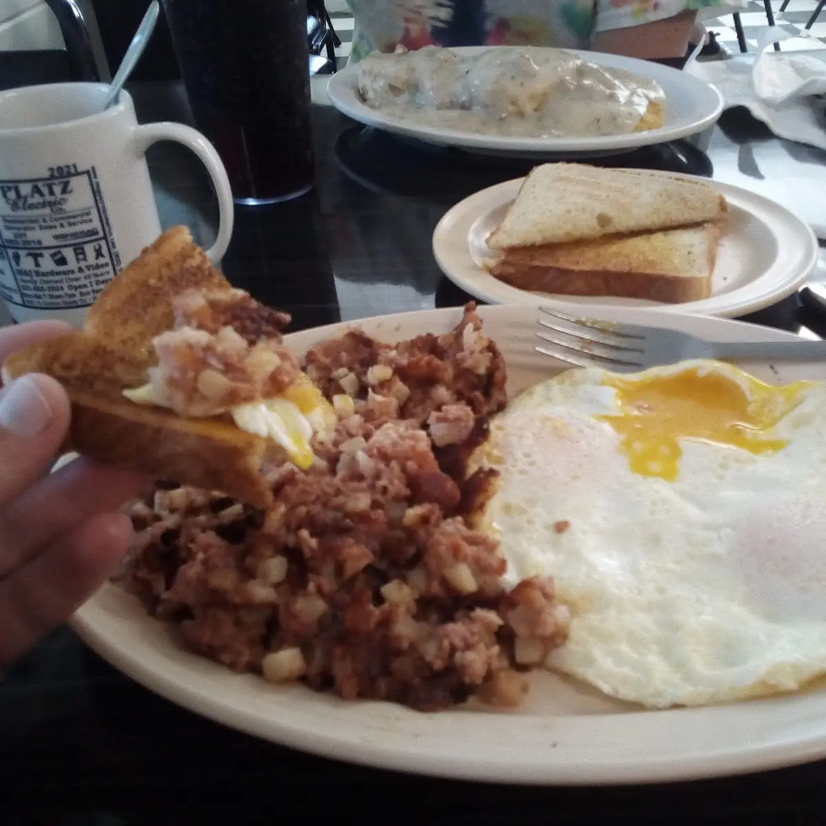 Corn Beef Hash and Eggs