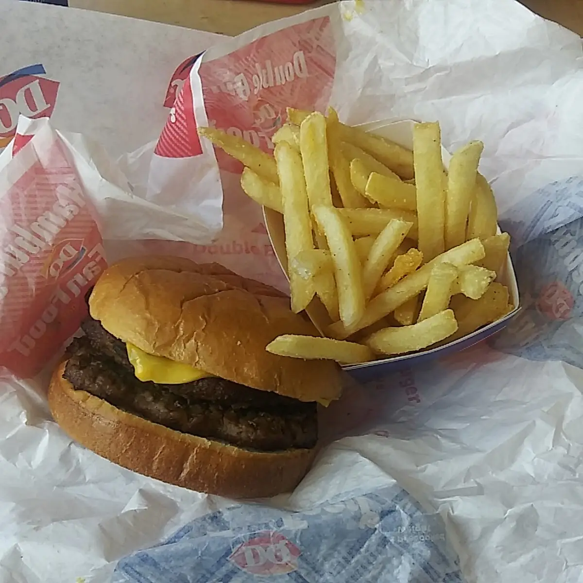 Double Cheeseburger Combo