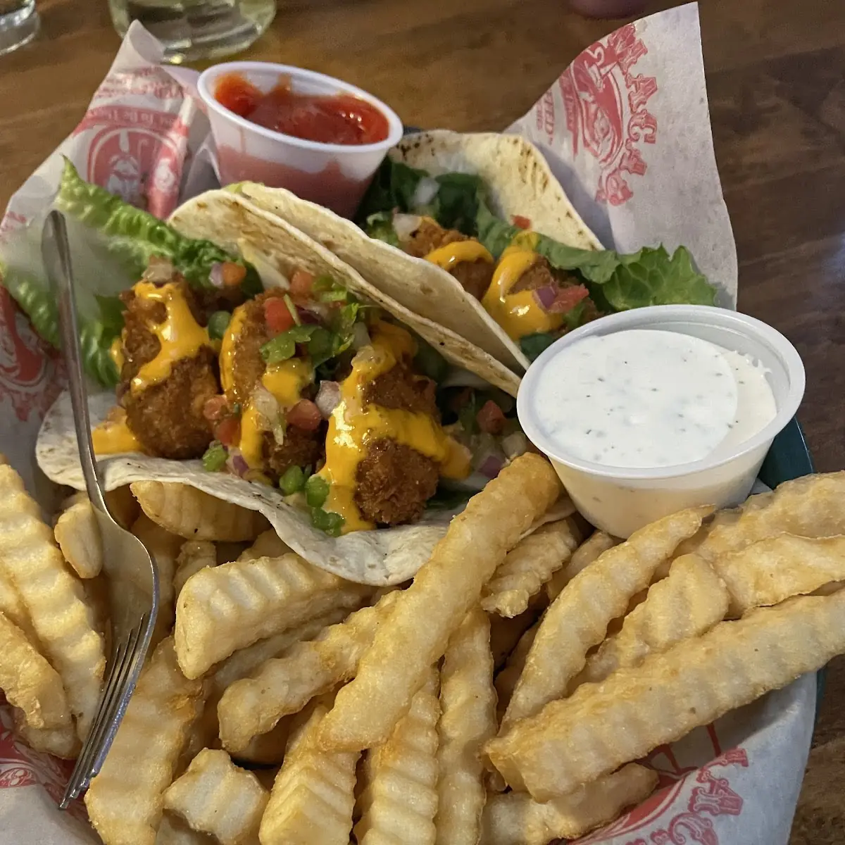 Firecracker Shrimp Tacos
