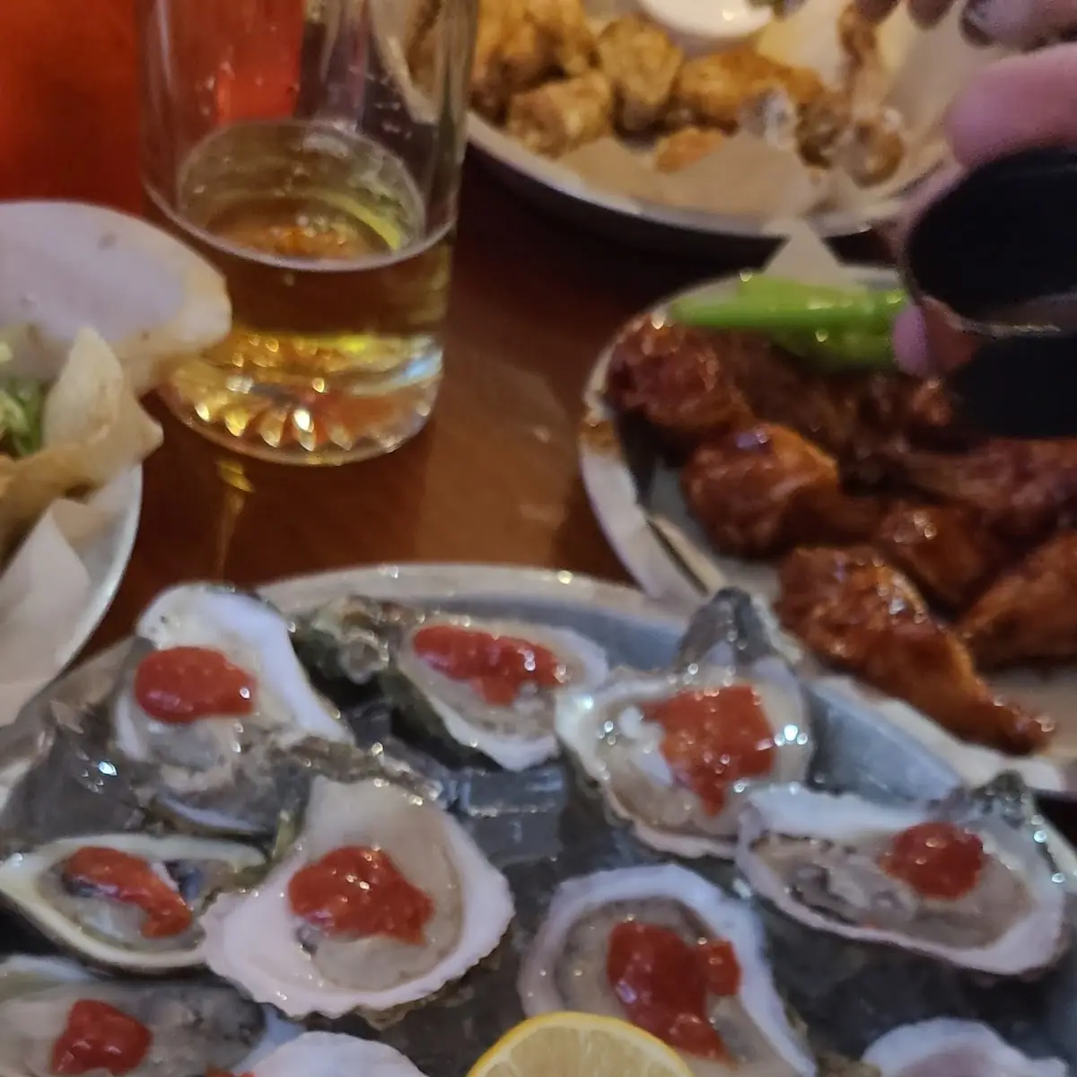Oysters on the Half Shell
