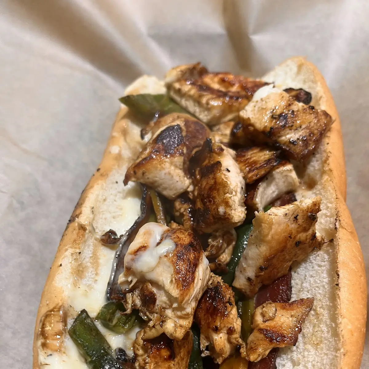 Chicken Bacon Cheesesteak