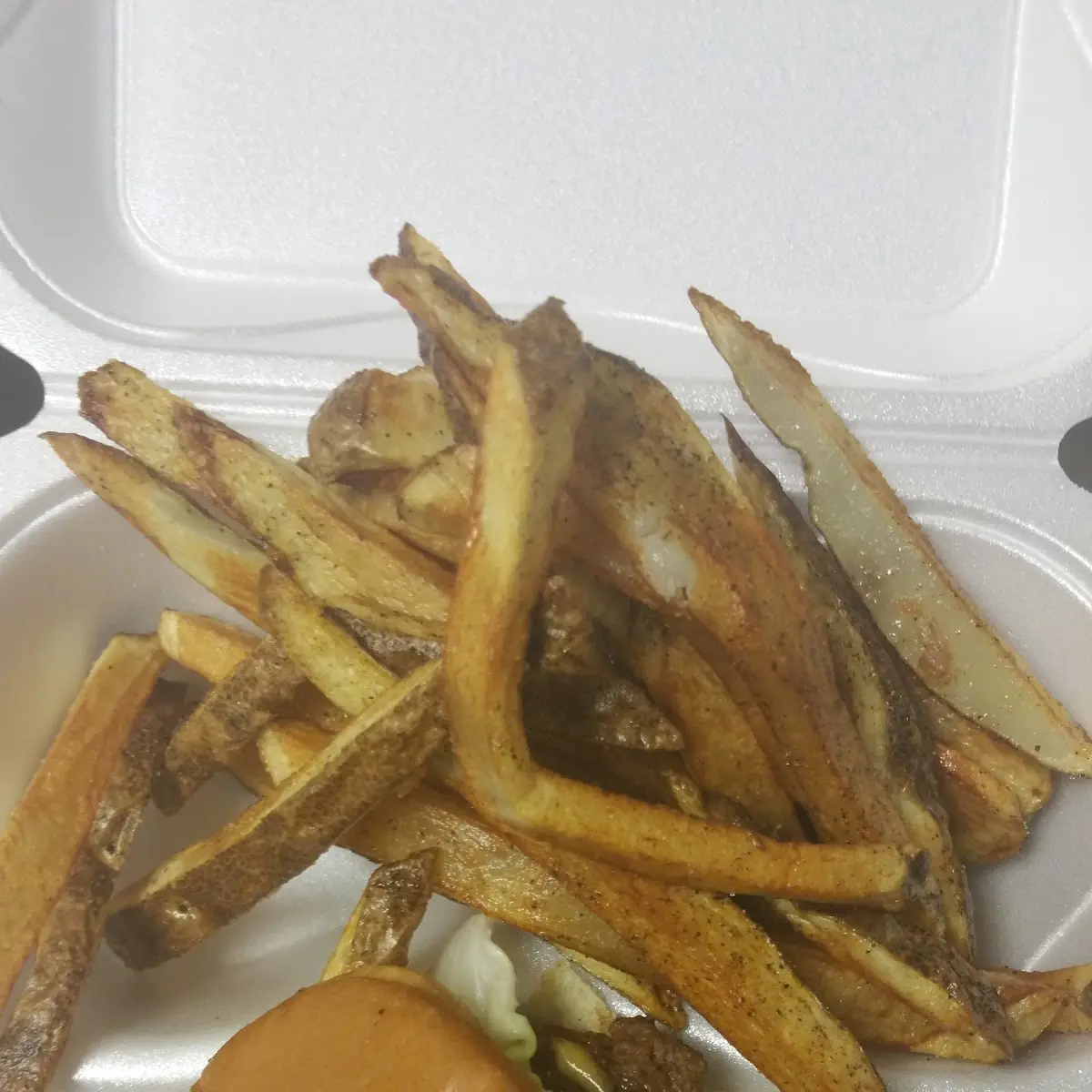 RC Burger with Fries