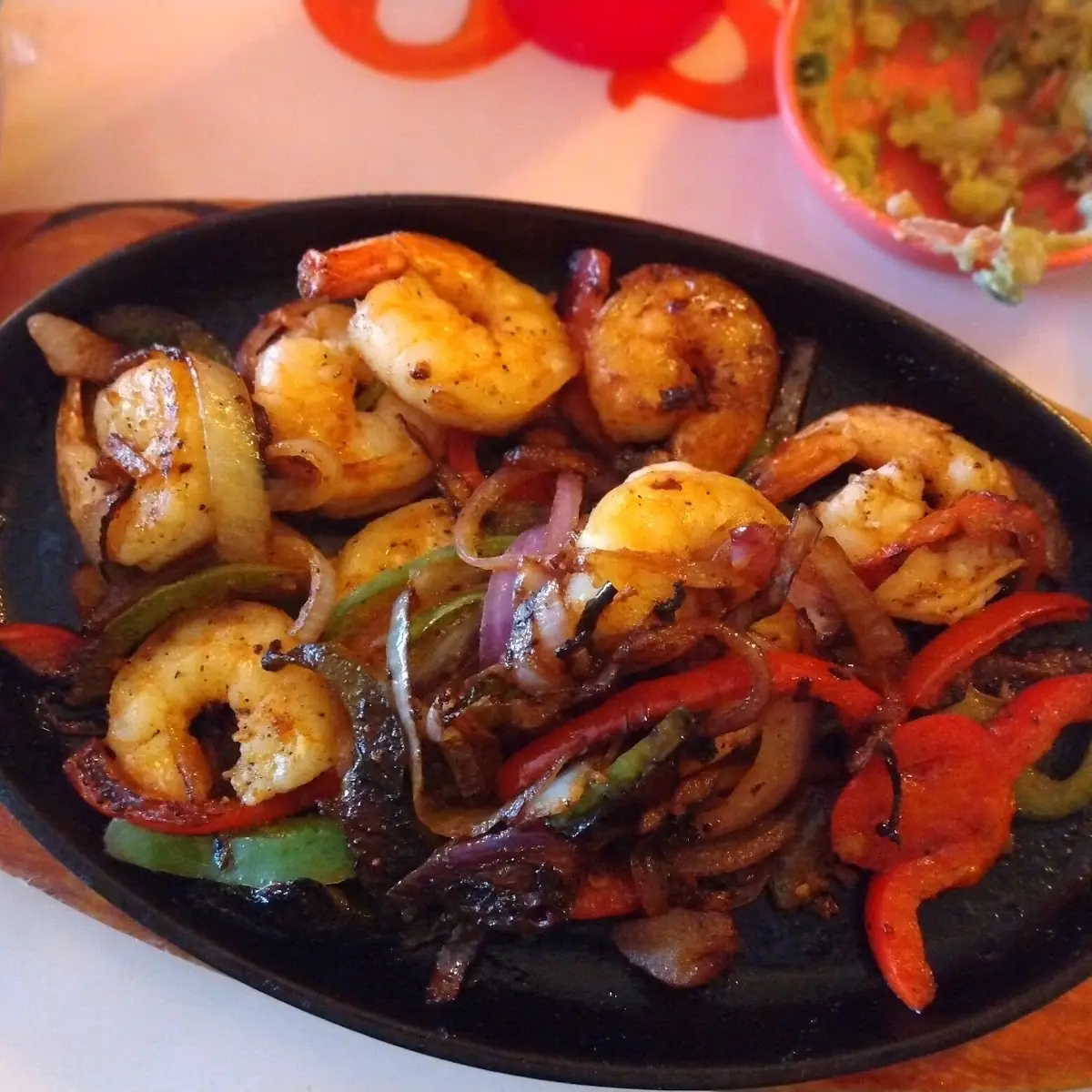 Shrimp Fajitas