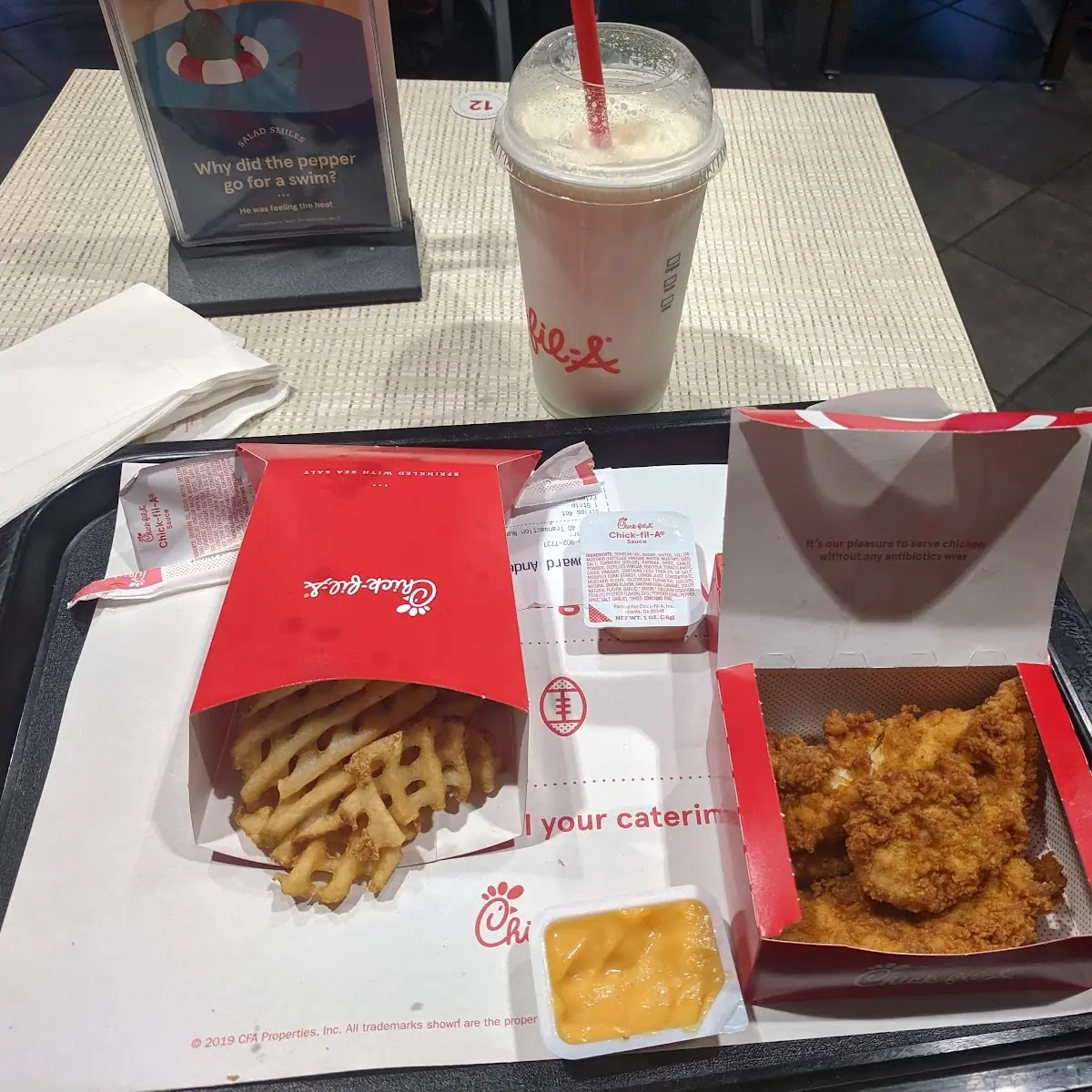 3 Piece Chicken Tenders Combo