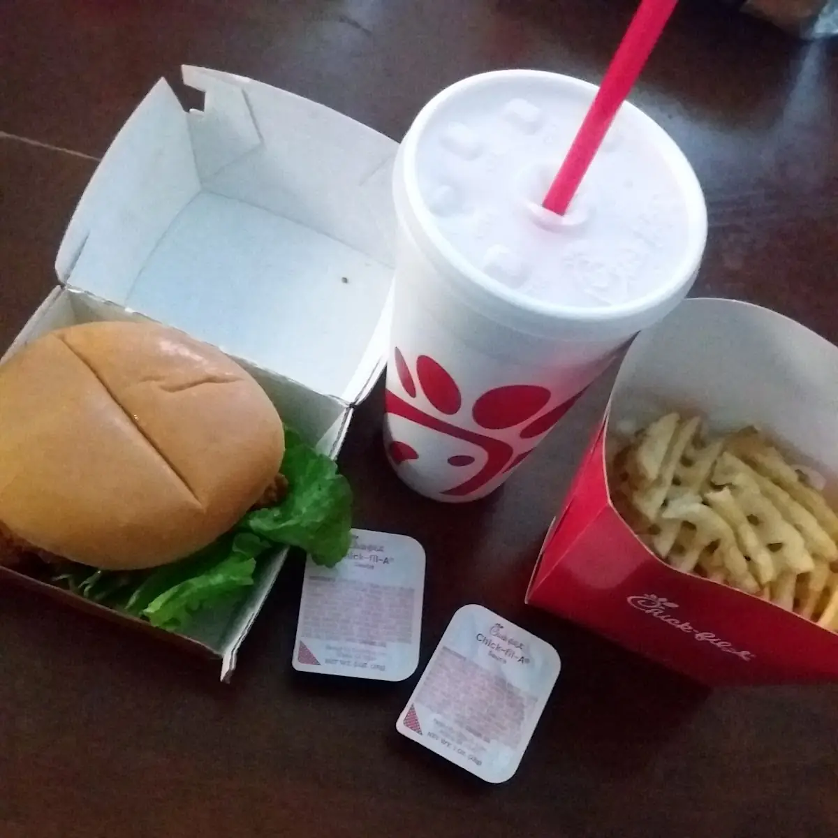Chick Fil a Deluxe Meal