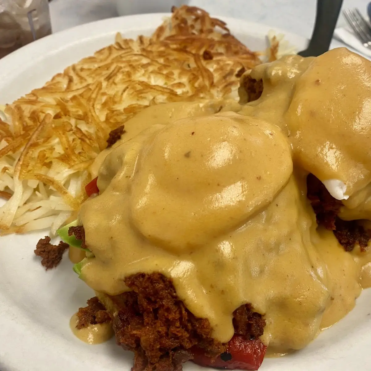 Woody's Chili Cheese Omelette