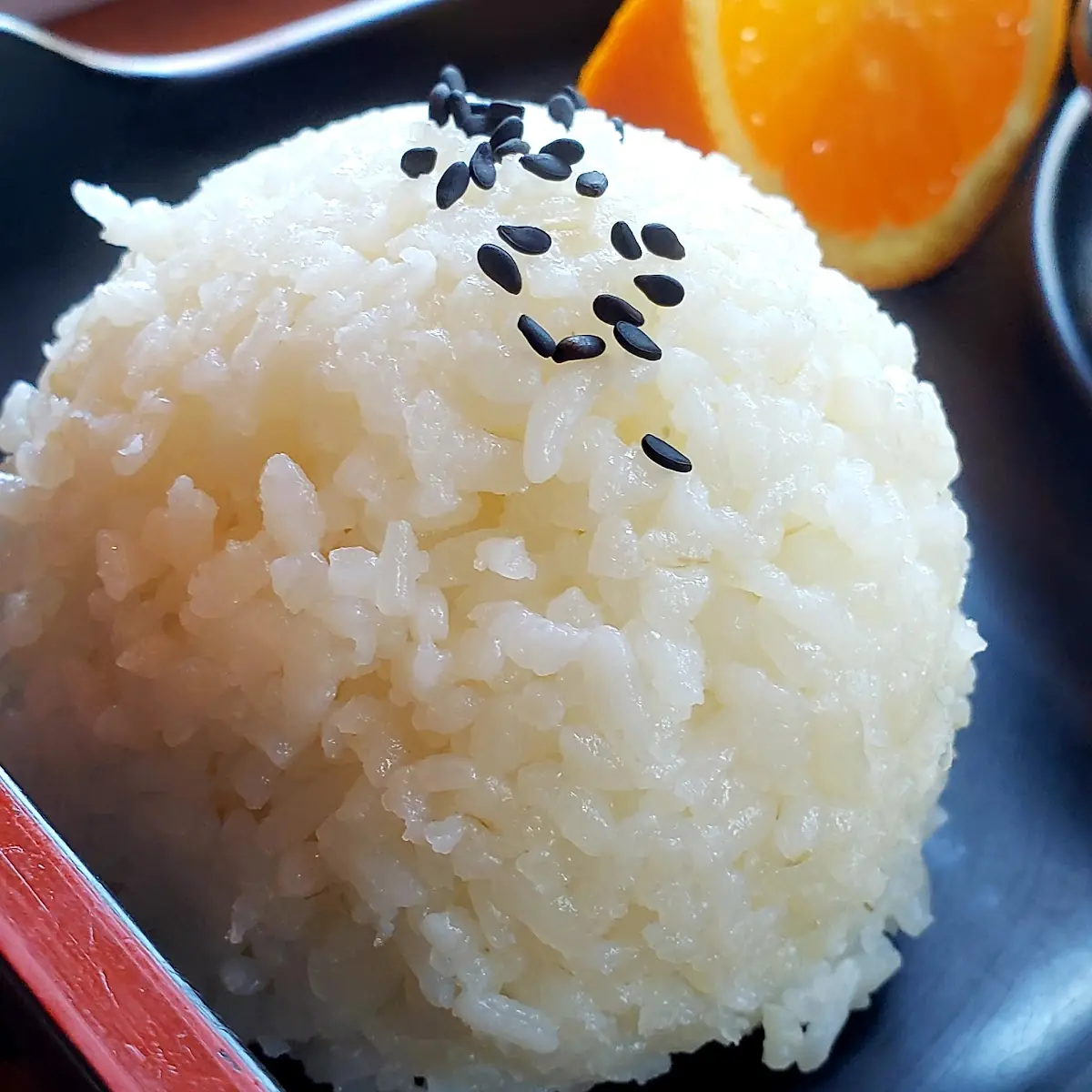Side of Rice on Bento Box