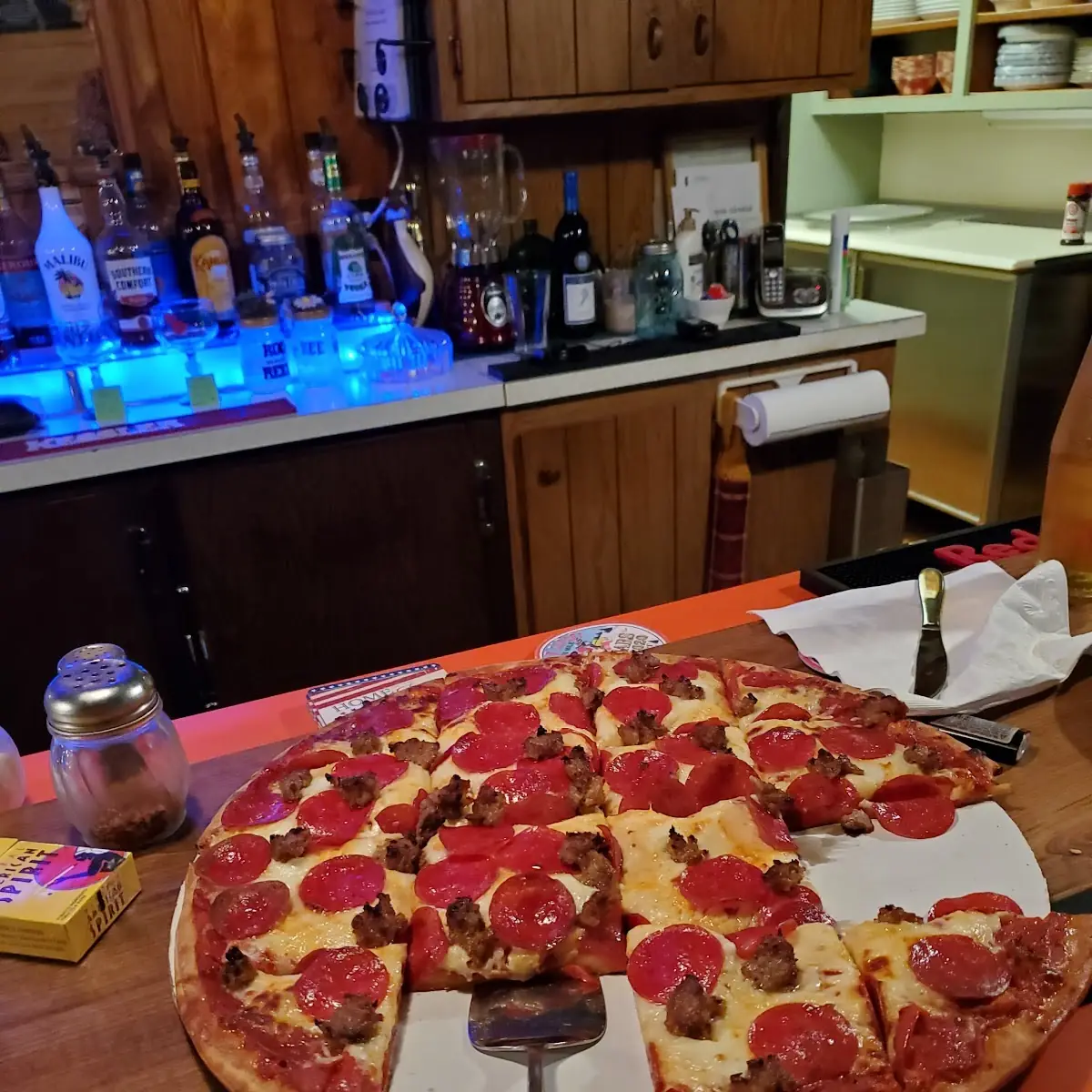 Pepperoni Sausage Pizza