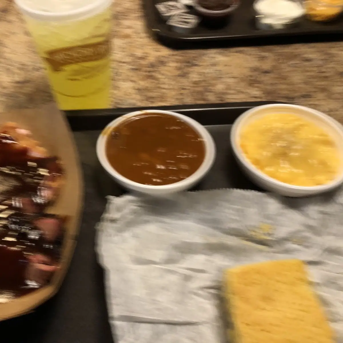 Mac N Cheese and Cornbread