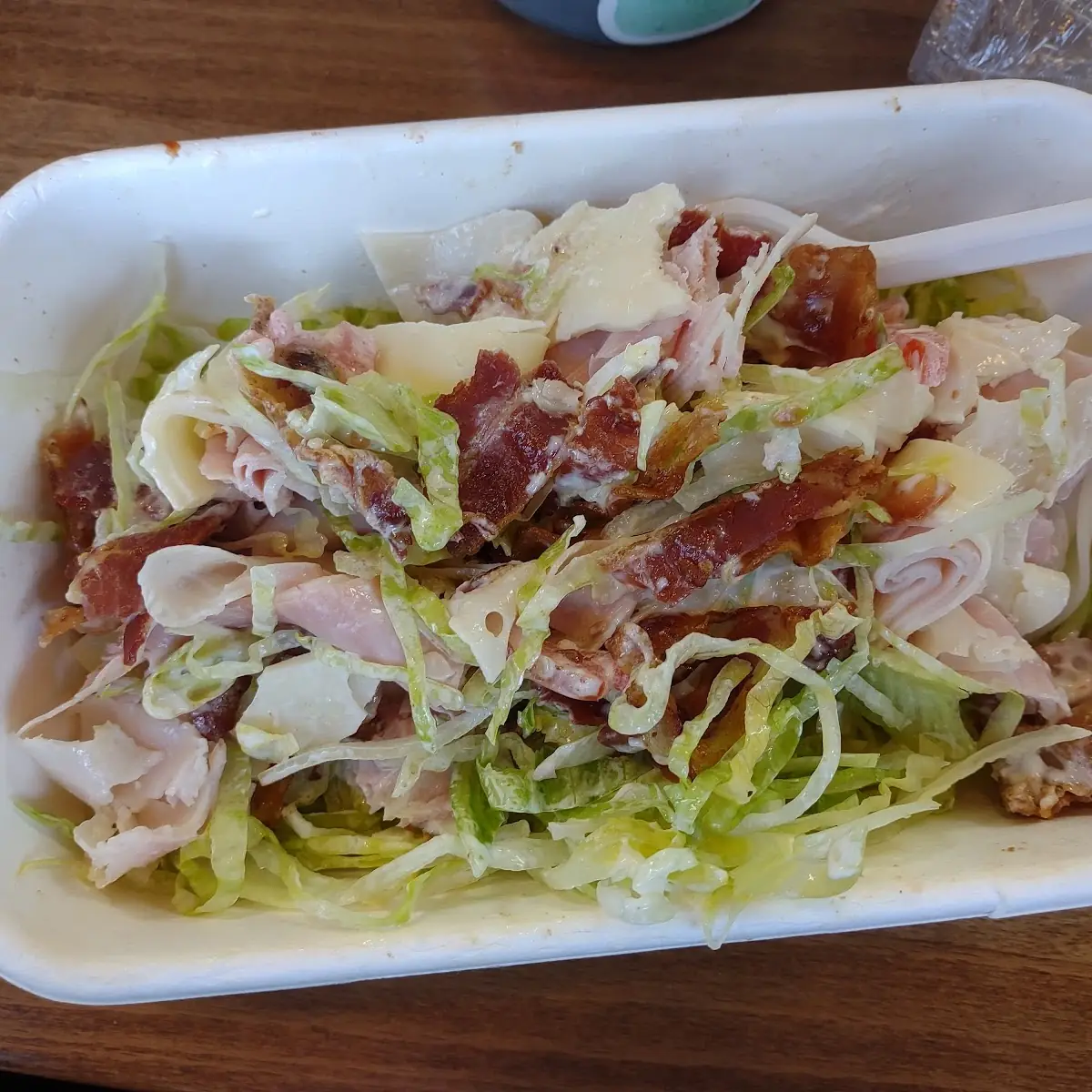 Turkey Club Sub in a Tub
