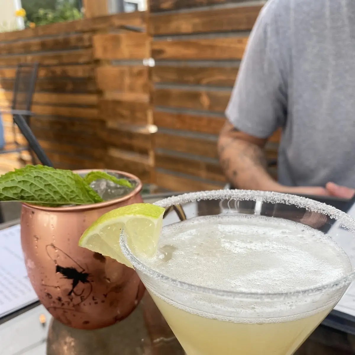 Moscow Mule and Lemon Drop