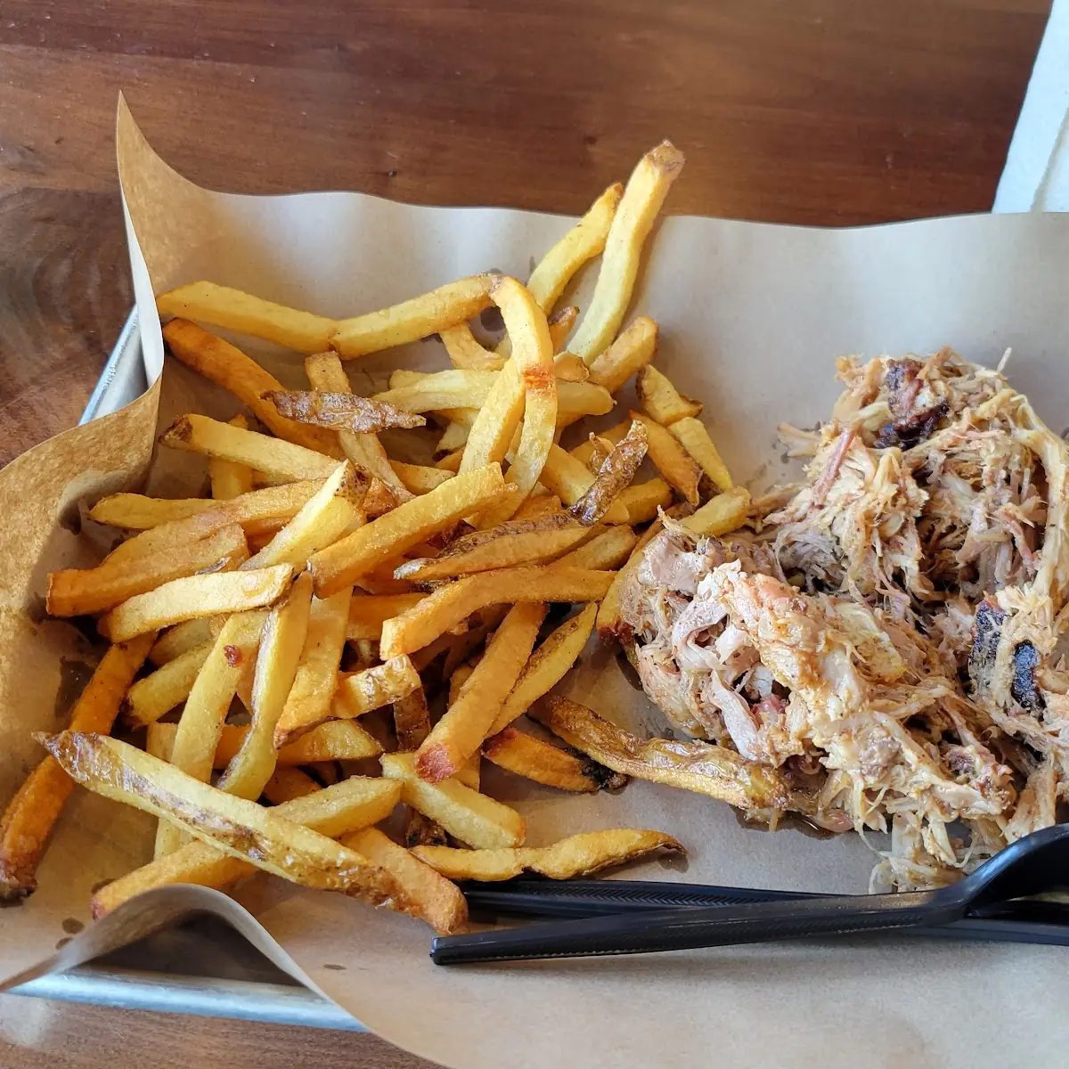 Pulled Pork & Fries