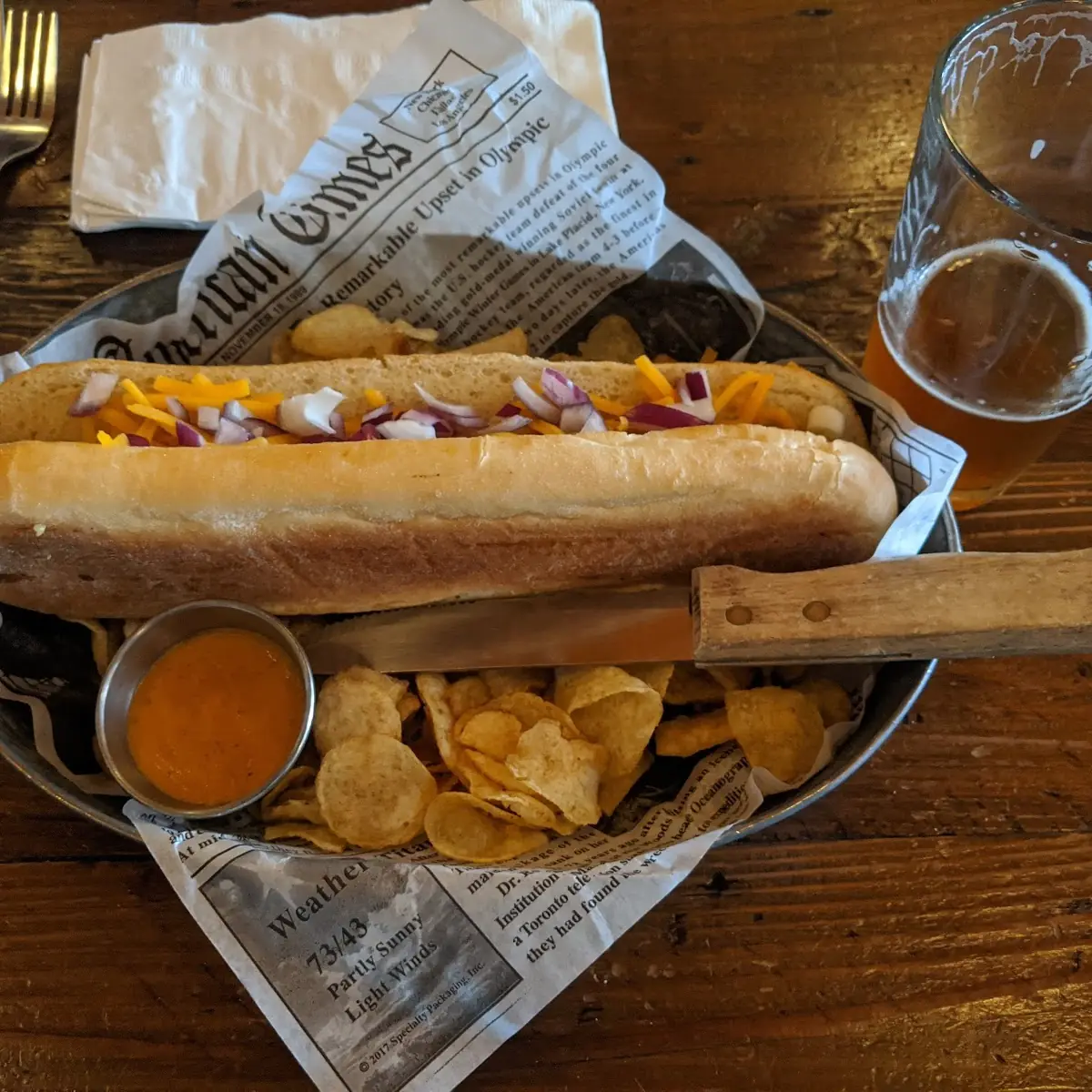 Hot Dog & Chips