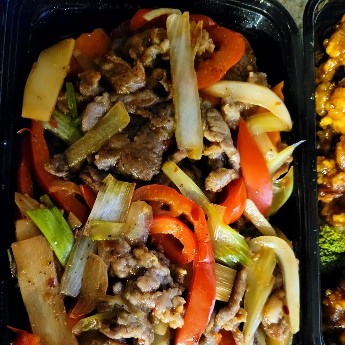 Pepper Steak or Chicken