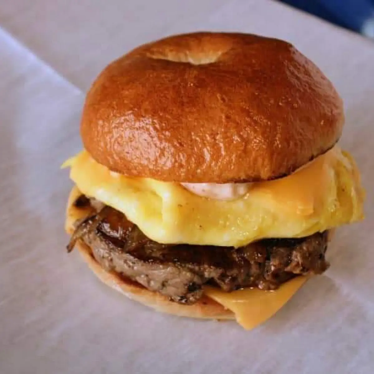 Bacon Egg Cheese Bagel