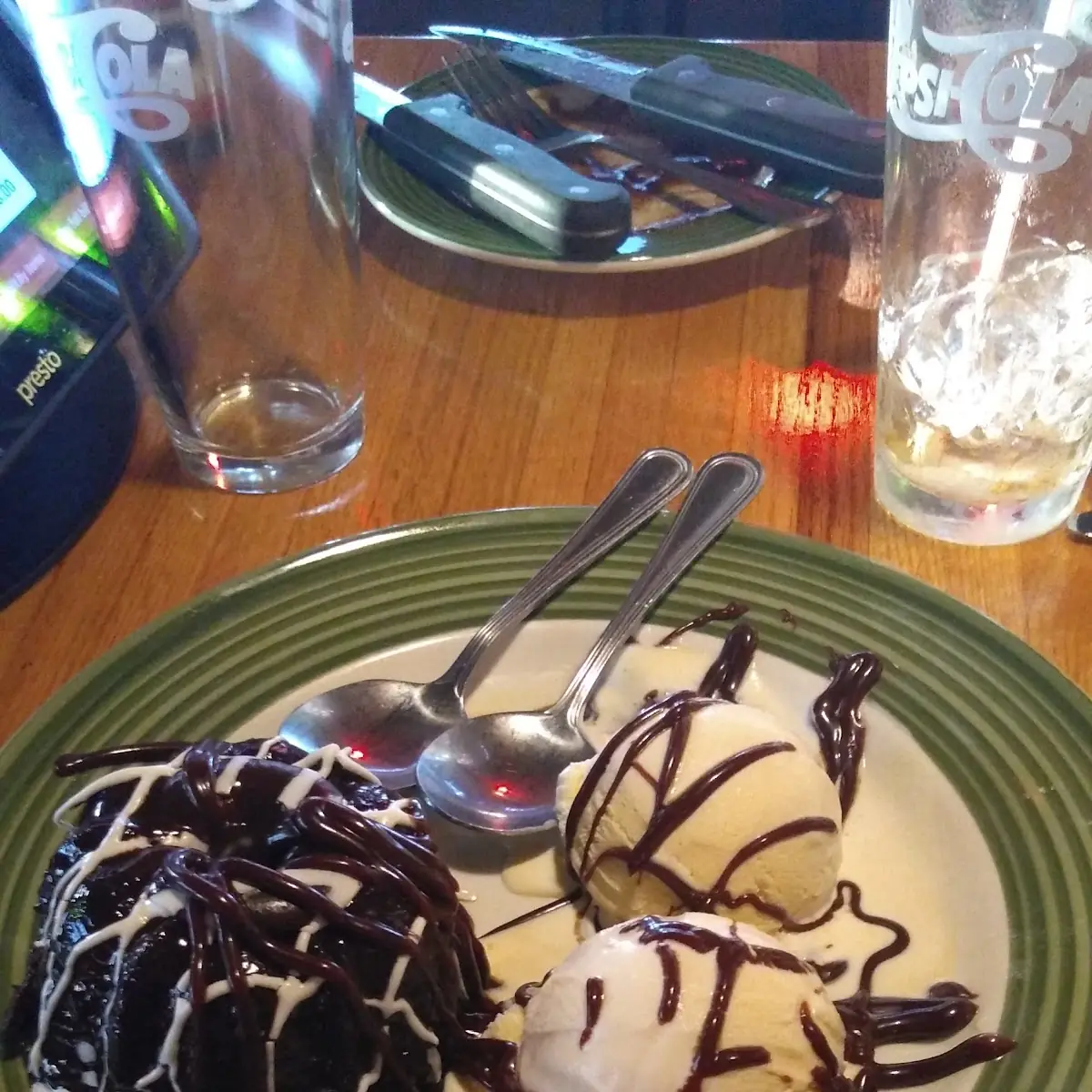 Triple Chocolate Lava Cake Gratuity
