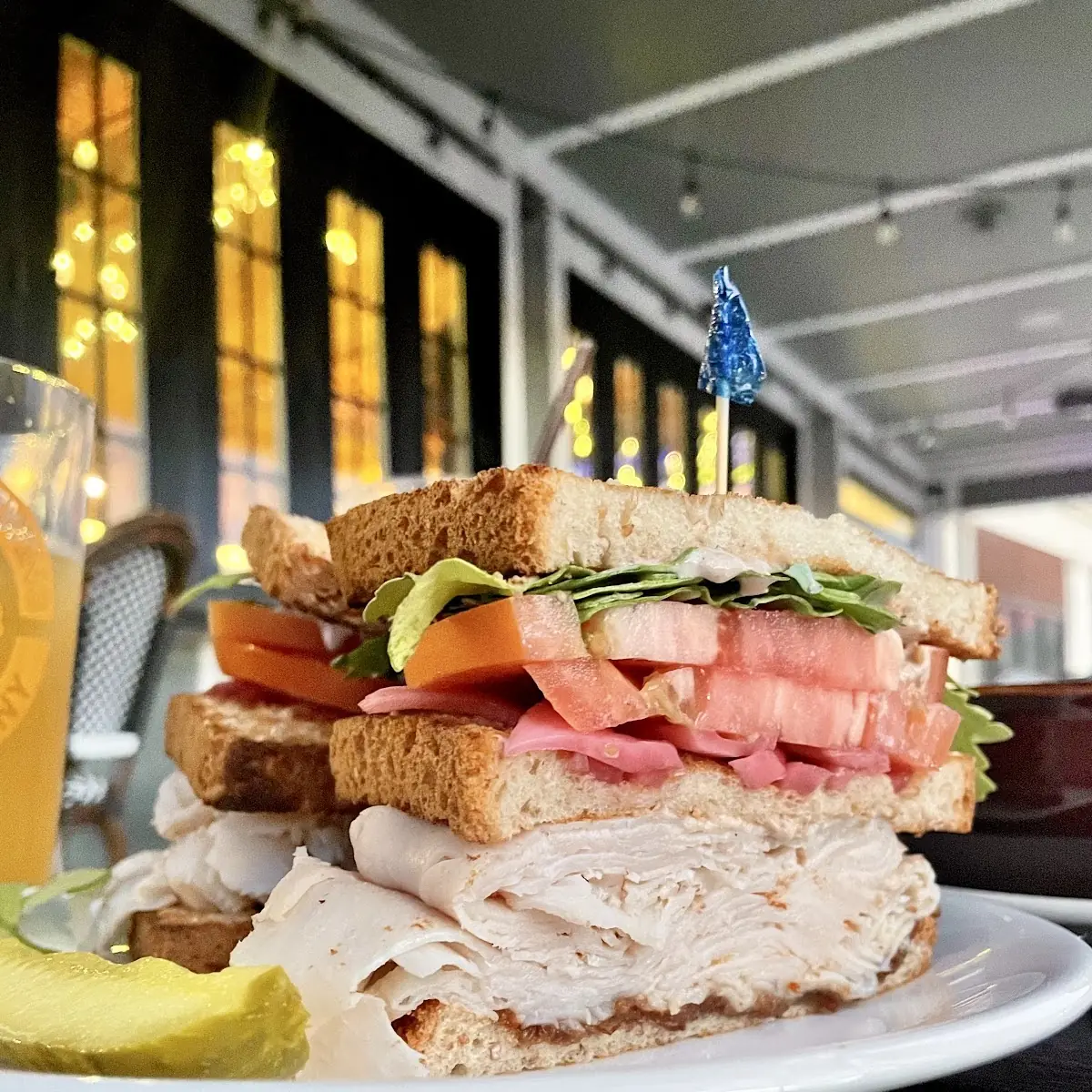Squire Turkey Club Sandwich