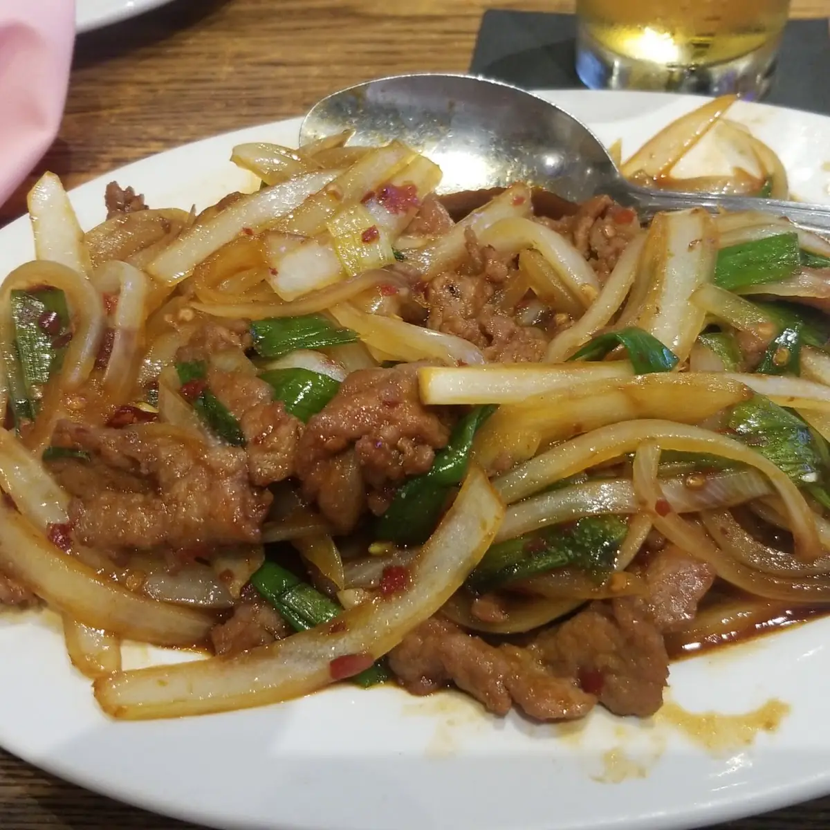 Beef with Garlic Sauce