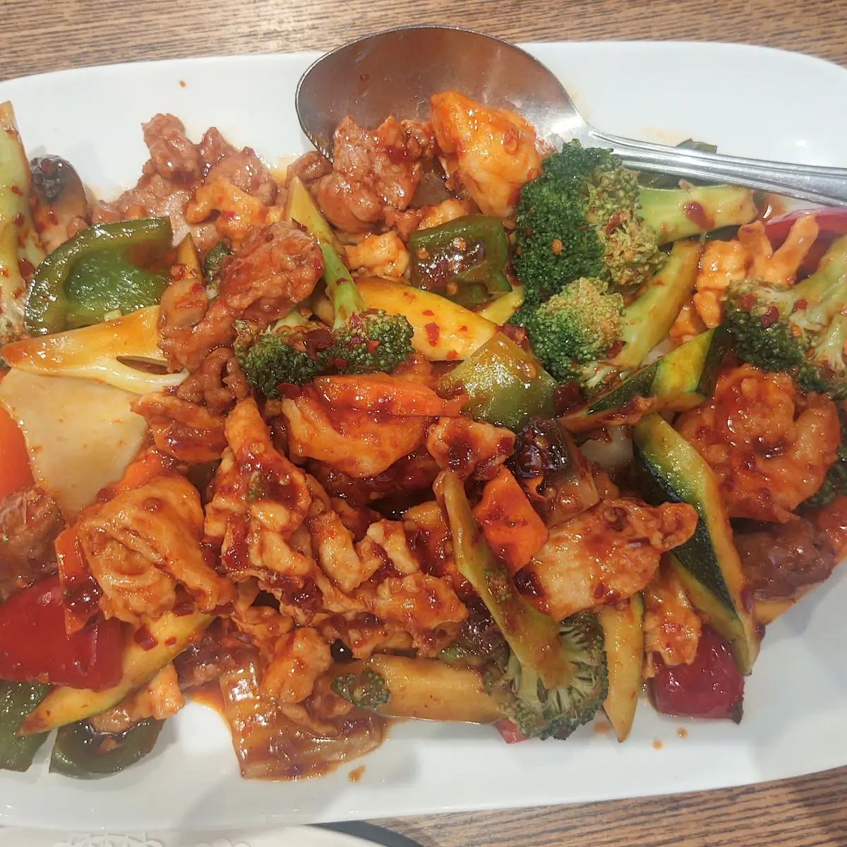 Kung Pao Triple Delight