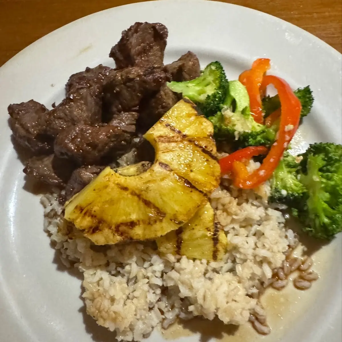 Grilled Beef Steak Tips