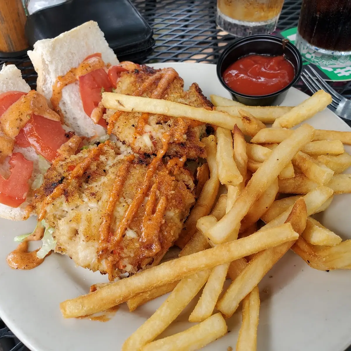Crab Cake PO Boy
