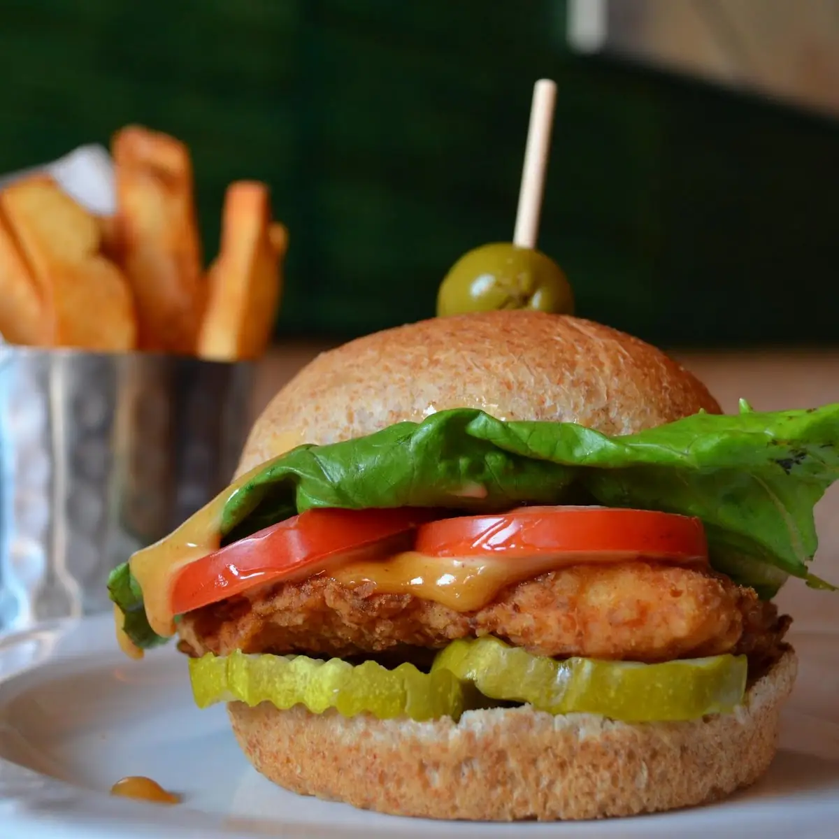 Fried Chicken Filet Sandwich