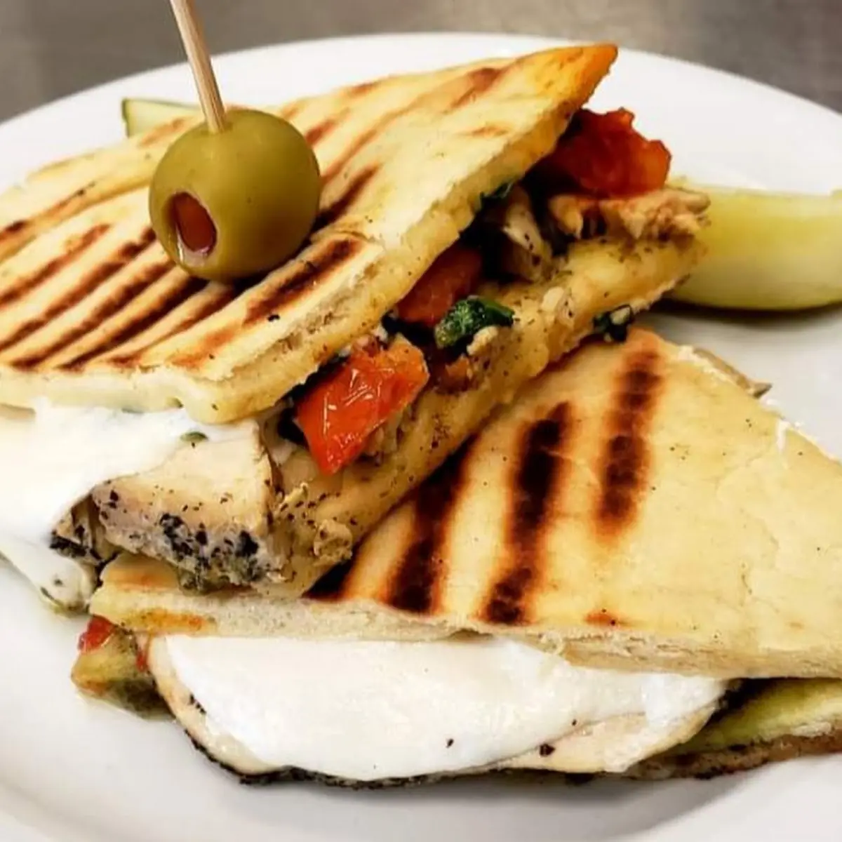 Grilled Chicken Panini