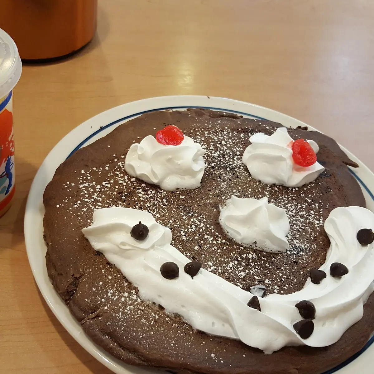 Smiley Face Pancake
