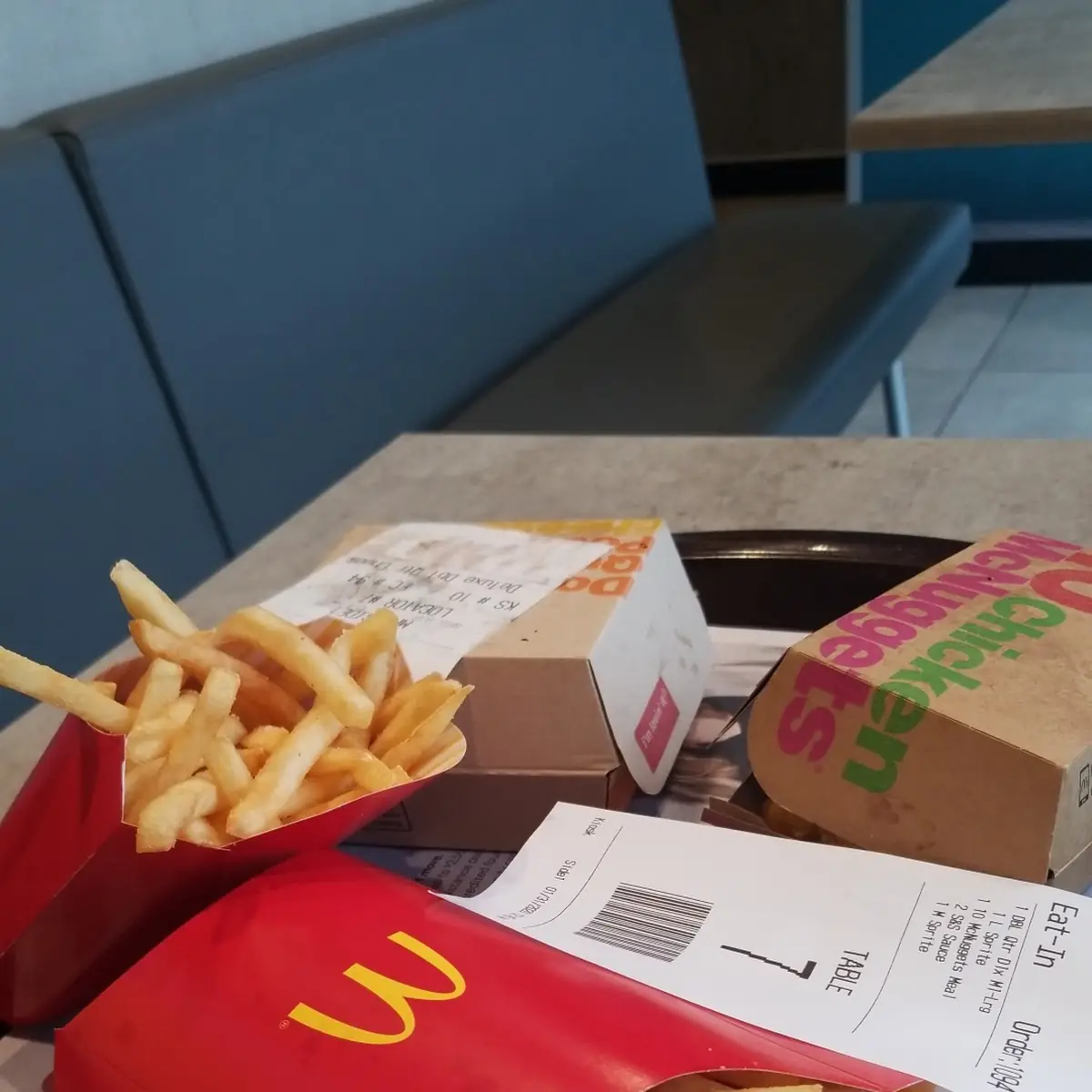 Chicken Nuggets and Fries