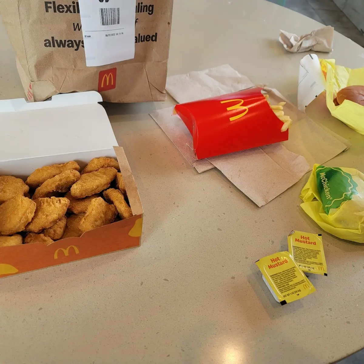 20 Piece and Large Fries