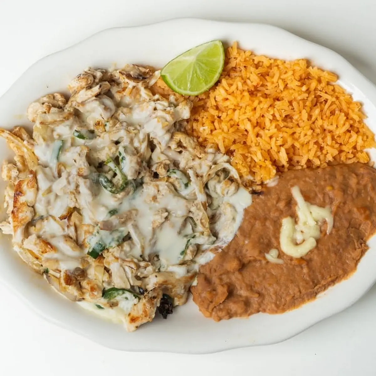 Rice & Refried Beans