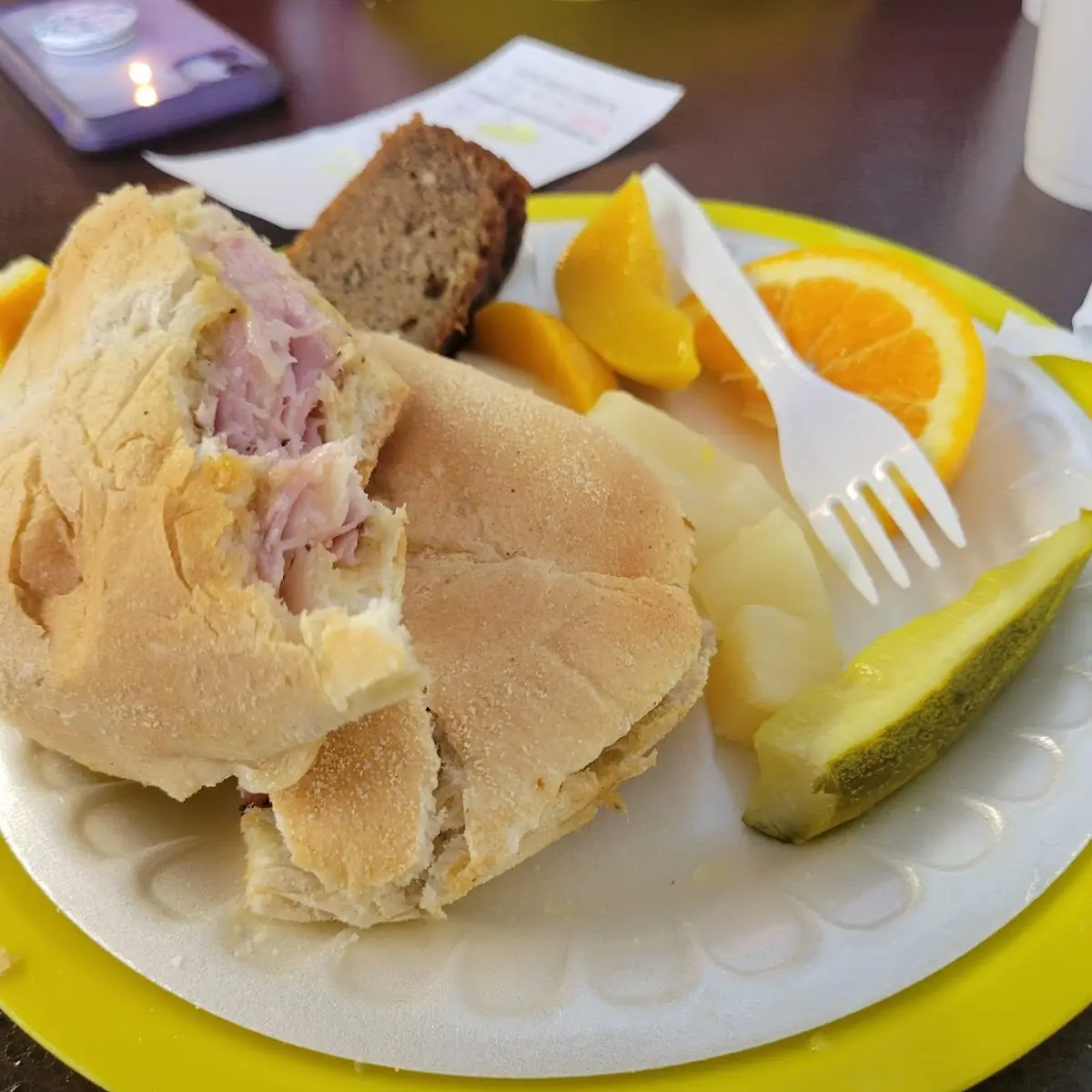 Black Forest Ham Sandwich