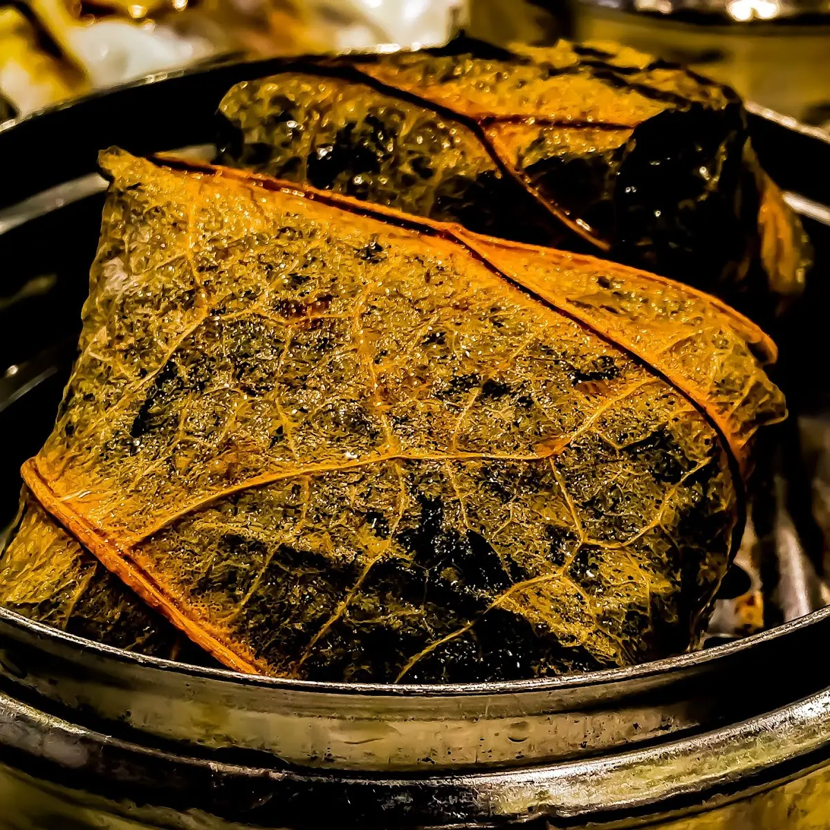 Sticky Rice in Lotus Leaf