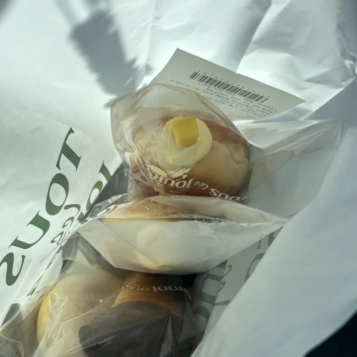Mango Cream Donut