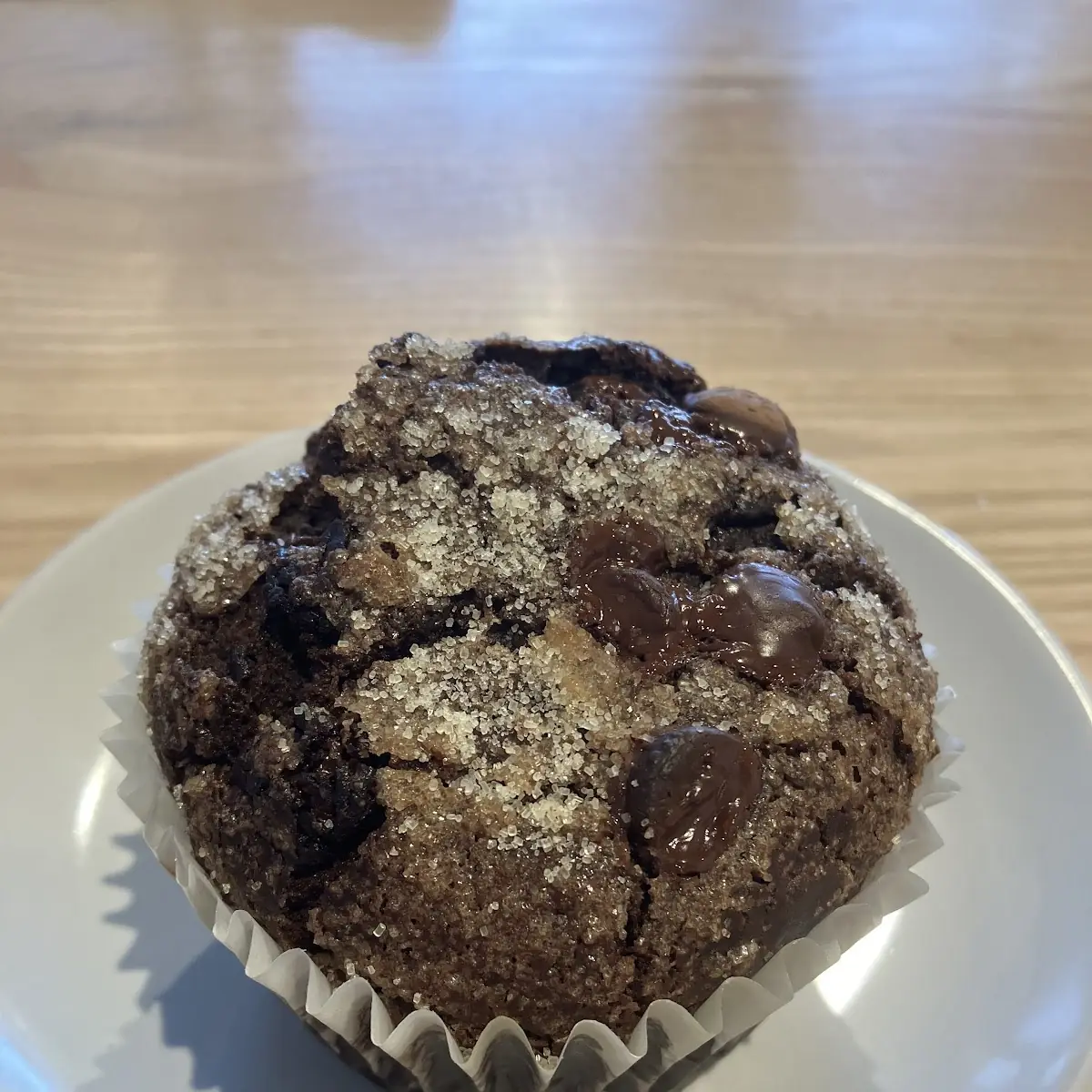 GF V Double Chocolate Chip Muffin