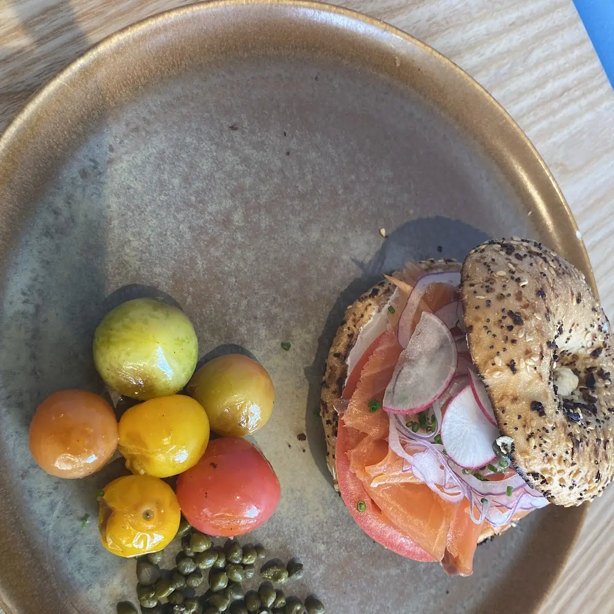Lox Breakfast Sandwich