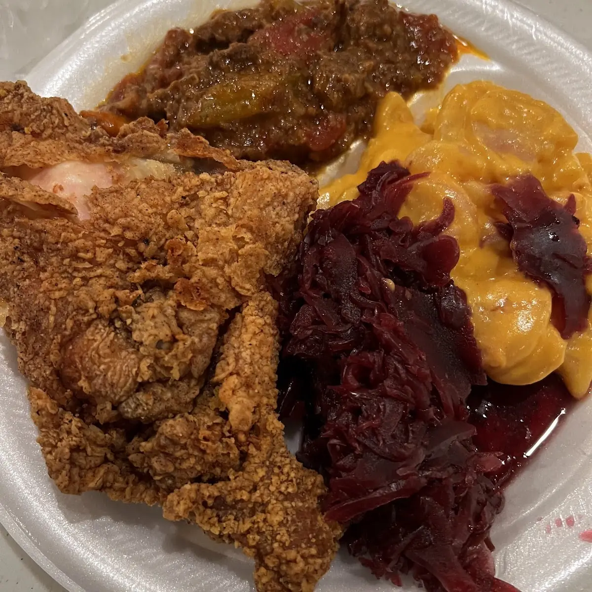 Fried Chicken Beef Stew