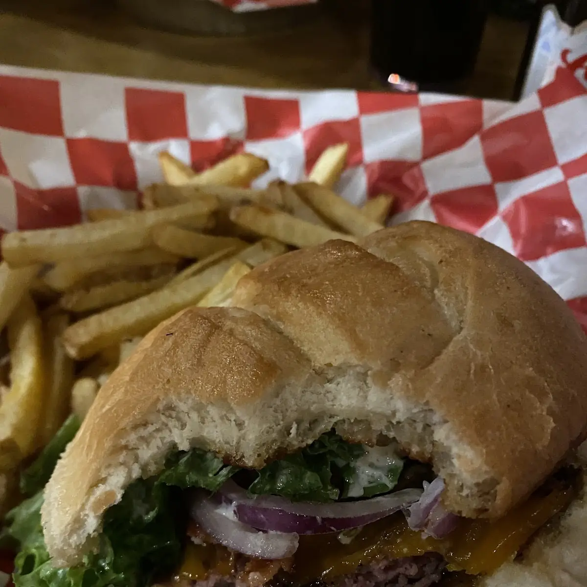 Cheddar Bacon Burger