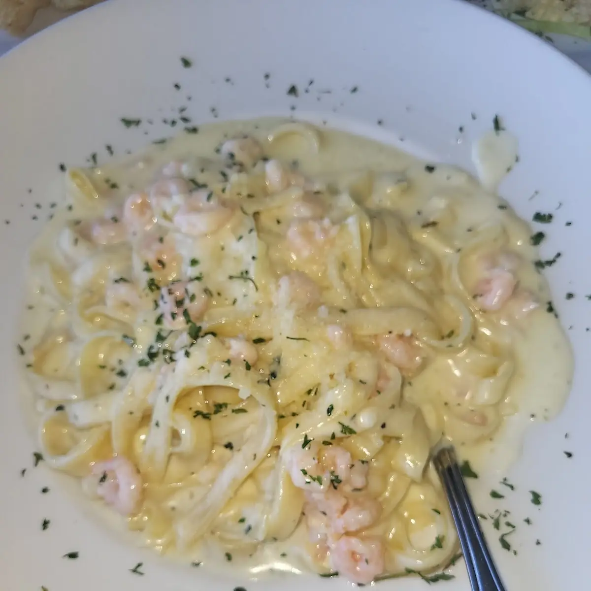 Shrimp Alfredo