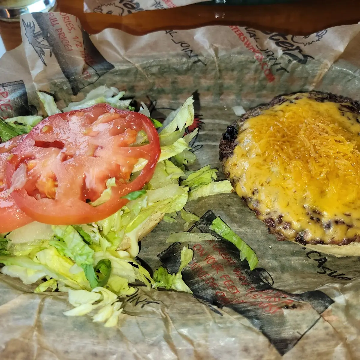 Quarter Pound Burger with Cheddar Cheese