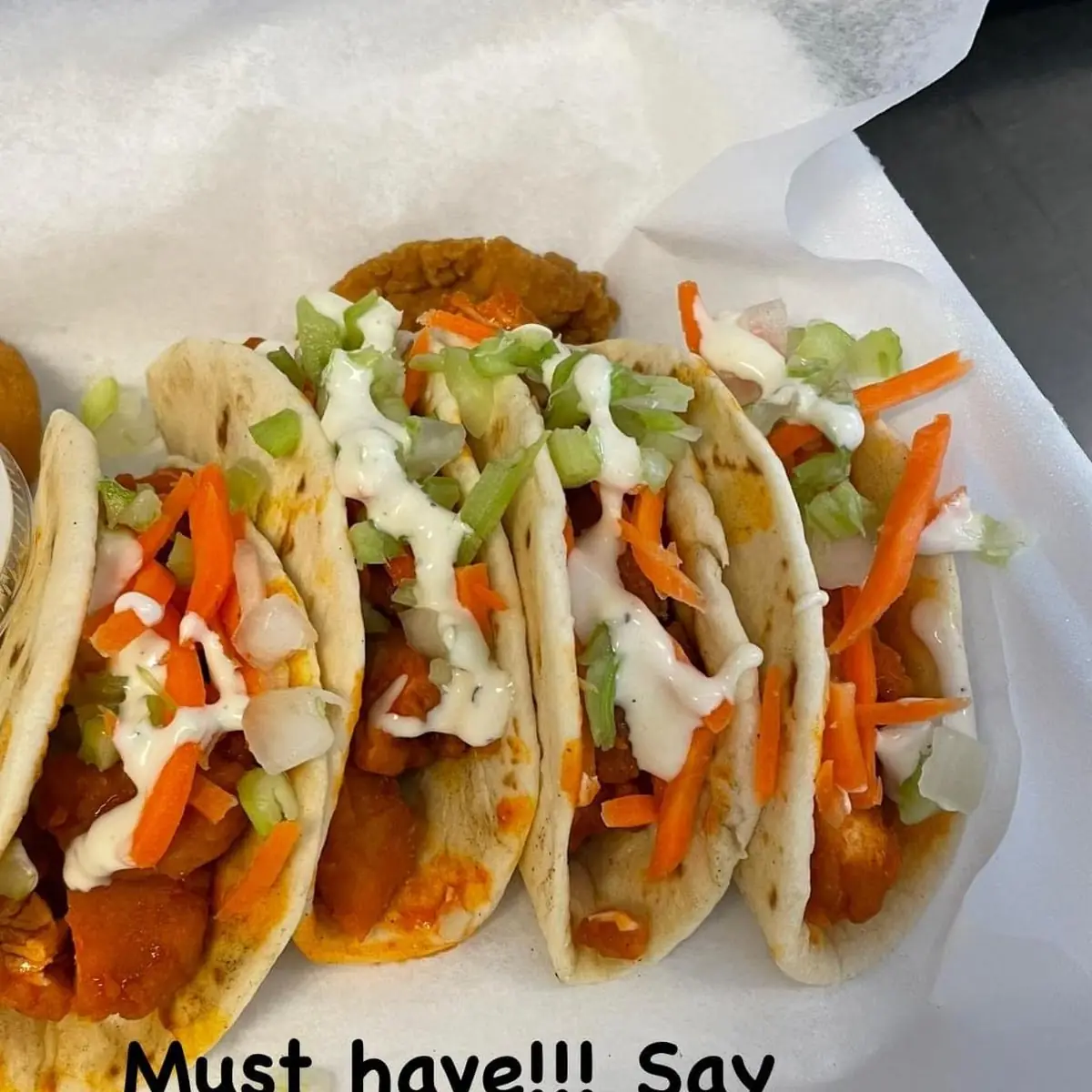 NJ's Buffalo Chicken Tacos Tuesday Only