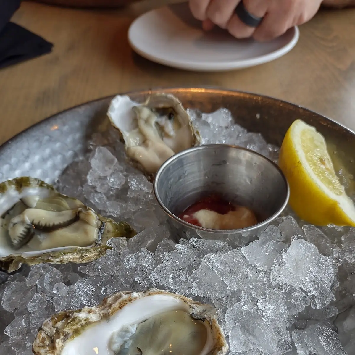 Pacific Oysters on the Half Shell