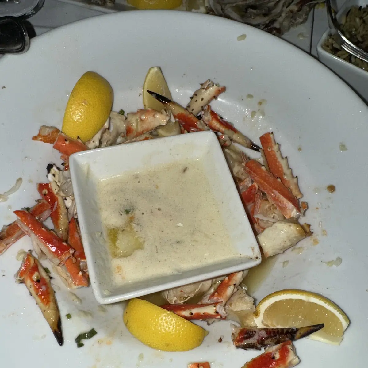 Sauteed Snow Crab Claws