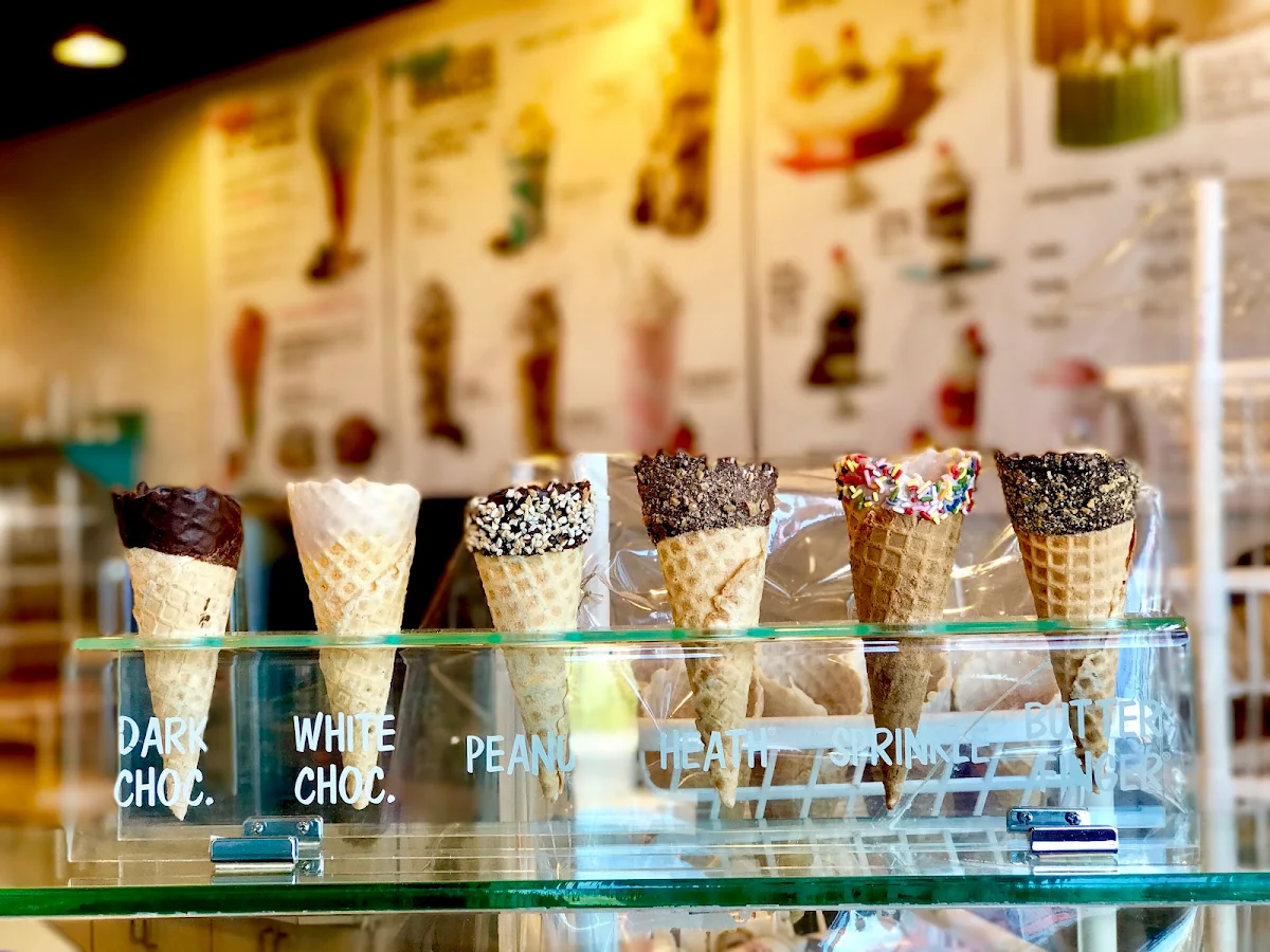 Dipped Waffle Cone
