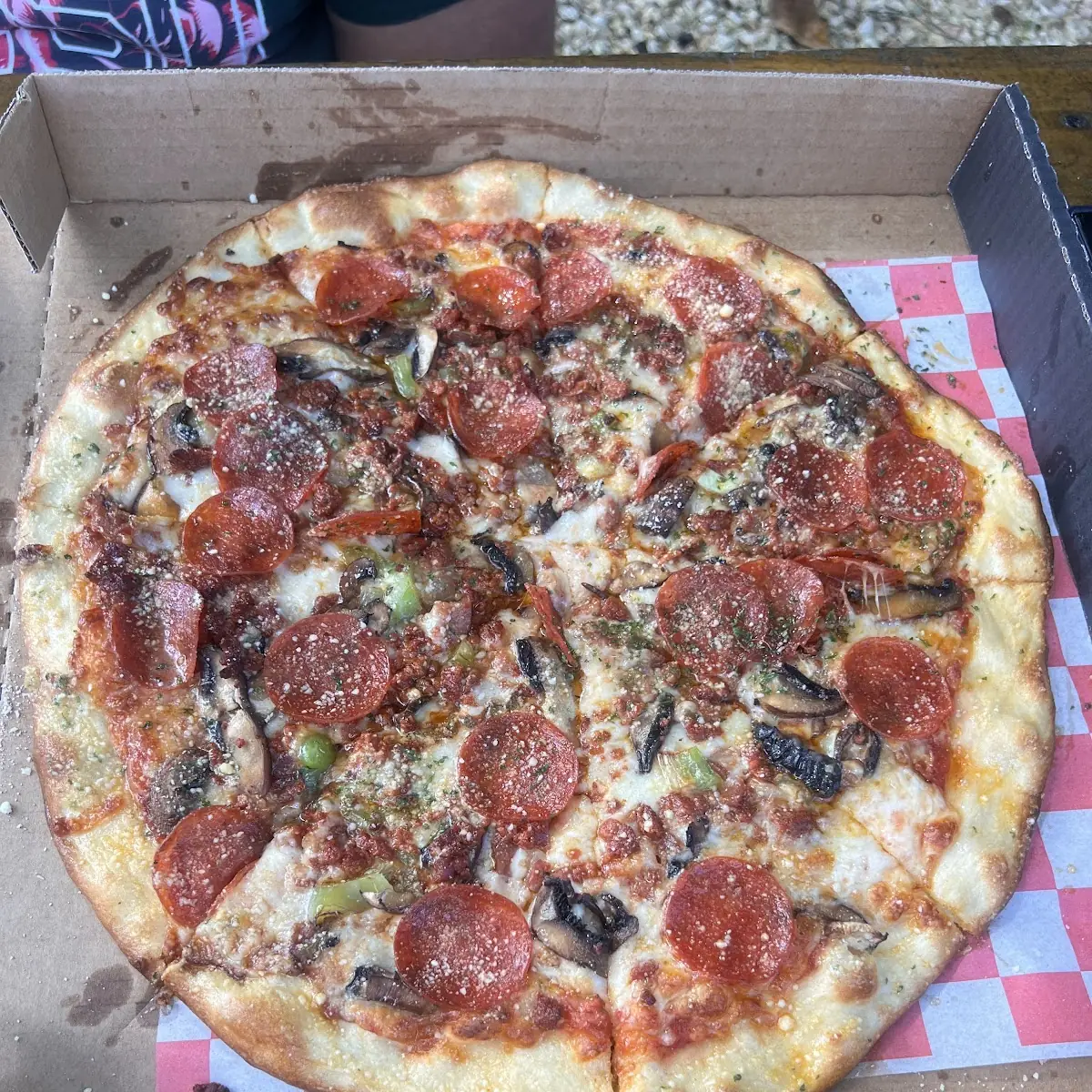 Texas Pizza Dog